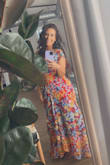 The material is of great quality. I received so many compliments wearing this dress! - Jennifer R.