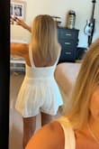 Very cute, but snug around the ribs and bust area. Not comfortable enough for all day wear. - Gina C.