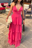 I loved this dress! Especially the color and design! It fits perfectly, just had to cut the length but that happens with all my dresses. Had a lot of compliments! It has a lot of cleavage but for me it was fine. - Roberto A.