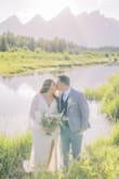 This dress was absolute perfection for my elopement. It fit me like a GLOVE. I am typically a size 14 in Jeans and wear a size Large top. The length was great for me too. I am smaller in the bust and curvier in the hips and it fit as expected. Once I hit the gym and toned up my glutes we were good to go. I wore it without a bra and I had no worries at all, plenty of padding/structure in the chest. The zipper was nice and durable too. I'm sad I don't have an excuse to wear it again. - Alexandra K.