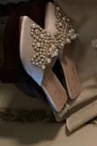 I have been hunting and shopping like mad for the perfect pair of pearl slippers or slides or sandals. Lulus has saved the day! It is just delightful to have belongings that are ladylike. Thank you! - Kathryn P.