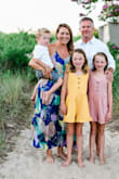 This was the perfect dress for a night on the beach and photographed beautifully for my family portraits! Brings in all the summer colors!! Elegant and comfy! You don't have to wear a bra either, which is a huge plus! I'd so, the sticky strapless backless ones work great. Definitely a summer staple! - Leah B.