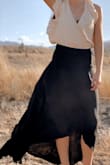This skirt was exactly what I was hoping for. It's flowy and comfortable. - Marissa T.