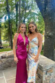 I absolutely loved this dress! I wore it to my boyfriends, brothers wedding. This gown looks ten times more expensive than it really is. I ordered an XS and S to see what fit better, that XS was perfect. I did have to get it tailored, I took it up about 2 inches from the bottom, even with 4 inch heels it was too long. I also don't love trains on dresses, and this dress has a little train so I tailored it off. I also took it up from the top about an inch because I have no boobs (lol). Other than that, this dress is worth every penny. I hate that I had to spend more money to get it tailored, but is what it is! I might even order this in Navy for another wedding next month, got compliments all night. A few girls also asked to borrow it! Definitely get this dress, I would just suggest getting two sizes and returning one, we're all built a little differently, I almost just got a size S but glad I ordered the XS as a backup. - Jordan L.