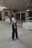 I recently got these jeans and I love them! The waist fits nicely and they don't drag on the floor! I love styling them up or down! Comfiest yet cutest pair of jeans I own! - Rebecca H.
