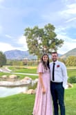 I wore this to a wedding and got so many compliments. 10/10 recommend. It does run long I'm 5'8 and occasionally was stepping on the dress while wearing low heels - Natalie G.