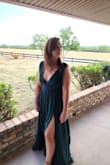 This dress was beyond perfect for me as a wedding guest. I got so many compliments and I felt amazing in it. The flow in the dress was perfection. I'm short so heels were a must so I wasn't stepping on it. This dress is definitely a head turner. - Jessica W.