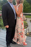 I can't say enough nice things about this dress! Great color & quality. I did not have it hemmed so I had to hold it up for walking/dancing but I didn't mind. Was stepped on a few times but never ripped. Nice and flowy with a perfect side slit. Wore it to an August wedding and got so many compliments!!! ( hard to zip, kind of tight around the ribs even though it was my size) wish I had another event to wear it to :-) - Adrienne P.