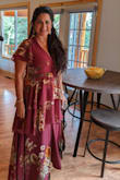 I felt comfortable the moment I tried it on.  I recieved so many compliments.  I was nervous it was too casual, but the look and feel were beautiful for my daughters Forest wedding. Thank you Lulus. - Stacy B.