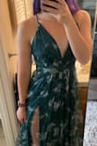 I am obsessed with this dress. It is beautiful. The only issue is that it is too long so I have to have it altered. It is perfect otherwise! - Christine D.