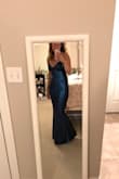 Love this dress so much, I wanted to get it originally for my spring dance and was so excited a few weeks ago when I saw it was back in stock so I had to snag it for this year! A little tight but just in that borderline where I don't think I'd quite size up. Can't wait to wear it out! - Grace F.