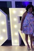 Love the colors and the fit! Flowy and cute - Kayla O.