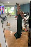 I wanted to love this dress. My sister picked it out for me to wear as her made of honor, but even after returning the medium for a small, the dress just hung on me weirdly. Looks better on the model! - Jocelyn W.