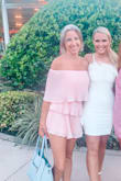 This was the perfect outfit to wear to Florida for a bachelorette party. Bride wore white and we all wore pink!!!! So fun. - Patricia T.