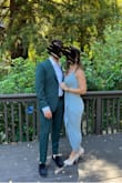 I wore this dress to a wedding and everyone kept saying I looked like a Greek goddess! It was true to size except the cut was a little low so I fixed that with a little dress tape on the day I wore it. I would definitely buy it again! - Lizzie S.