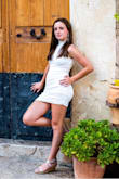 Love this dress, my daughter wore for family portraits in Spain. - Julie G.