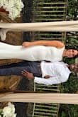 This dress fit like a glove. I wore it to my vow renewal, and I loved it even more than my wedding dress I wore forever ago. It was so slimming, the fabric is so thick and comfortable. Stretchy and hugs in all the right places. I'm 5'6" and it was long, but with heels, it was the perfect length. Couldn't be happier. - Sierra J.