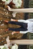 I'm an 8-8.5 depending, and I got these in an 8.5 for my vow renewal to make sure they weren't too small. They were PERFECT. Really comfortable and easy to walk in. Couldn't have been happier. - Sierra J.