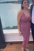 If you're even thinking about ordering this dress -- GET IT! It's super flattering but I did have to wear pasties with it but I didn't have any issues with this dress at all. Straps are adjustable and the dress is so comfortable. - Raquel H.