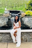 Absolutely true for a special occasion, where you want to be dressy , elegant and a dash of sexy. Very hard to find in one outfit. Beautiful for pictures as as well! - Jocelyn P.