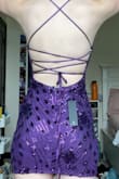 This dress is so gorgeous and fits like a glove. The back is absolutely stunning and with the lace up back you can adjust the dress to fit perfectly to your body. It is a little short but still looks gorgeous. Overall, I'm obsessed with this dress. Very comfortable as well. - Silvia H.