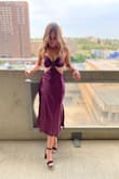 I put this dress on my wish list last summer and when it finally was back in stock I couldnt resist the buy! I wore it do dinner with one of my girlfriends to celebrate her engagement! It fits absolutely perfectly! 11/10 recommend this dress - Sarah S.