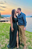 I loved the dress! It fit perfectly for a wedding I attended in Idaho. There was side boob action but boobie tape helped a lot. It was pretty long on me but it didn't bother me much. I definitely recommend it. I received many compliments :) such a romantic flowy dress! - Lisa G.