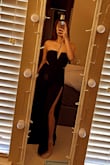 This is between formal and semi formal depends how you dress it with accessories and shoes. I wore this to a fancy dinner and was comfortable in this all night long - Candy T.