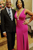 The dress was a long and was unlined but it fit well, loved the color.. - MAXINE B.