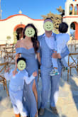 I picked this dress for a friend's wedding in Greece. Initially ordered xs but had to size up to s because I couldn't zip up the bust area. Overall I'm happy with the purchase and the color is beautiful. - Hee J.