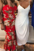 I wore this dress for my engagement party and it was perfect, I got so many compliments and it looked simple and classy. - Daniela E.