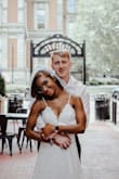 This dress was perfect for our laid-back wedding party and arrived exactly when it said it would which was great because I ordered it a week beforehand! - Makayla A.