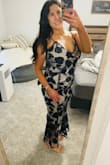 A little loose in the bust surprisingly! Beautiful fit and just the right amount of stretch to the fabric. I am in love! - Tania M.