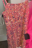 My bachelorette is next month and I'm going for Barbie pink and sparkles. I can't wait to wear it. I'm wearing it with a skirt I bought. - Trinh M.
