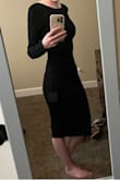 It fits perfect! The back is amazing! I got this for a gala and can't wait to wear it. - Nora F.