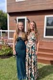 I wore this dress to a wedding and it was comfortable fun and flattering. I
I'm smaller chested than some of the other woman that reviewed so I was worried about the fit. I wore the straps crisscrossed in the front like the model and it worked perfect! I didn't need a bra and I was comfortable all day and night! It was long so I had on wedges but they were average height and I didn't have a problem. I can not wait to wear this dress again, I got so many compliments. - Julie M.