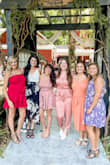 Wore this romper to a few weddings and it was so cute and comfy! Only thing is outdoor wedding was super hot and sweaty, so prepare for your sweat to show through if it's hot out lol so the next time I wear this, it won't be 90° and humid out, that's for sure :] - Sami C.