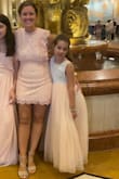 This dress was so pretty! I wore it to a wedding and got a ton of compliments. It is a little short, so I had to avoid bending over, but other than that it was perfect. - Laura H.