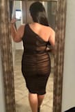 This fits me great, even tho everyone asked r it was see thru lol. Got a large - Yesenia R.