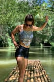 I love this top for summer! It's a gorgeous print and super flattering! - Sammie V.