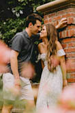 I had been struggling to find a second dress for my engagement photos and this one was perfect. Wore it in 98 degree weather and it was perfect. I also love the sleeves (prefer to cover part of my arms) and it was the perfect dress. - Kathleen S.