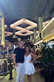 The fit is really good, the material light and I love the ruffles at the bottom. I got a ton of compliments and was really great for my vacation! - Xenia A.