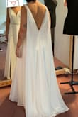 The dress is beautiful and the quality is AMAZING. Really, I was surprised. I would choose this dress model again a thousand times. Makes me feel like a greek goddess. The size was huge. I chose size n 8 based on the table measurements. It was too big for me. But it's okay. I prefer too big to too small! I took it to get it fixed and now it's perfect. - Paula L.