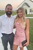 I wore this as a wedding guest and got so many compliments. I felt cute and sexy. I would say it runs a size small, maybe 1.5 sizes. I am usually a small and the medium fit pretty tightly. It also hugs the lower belly since the fabric is thin. Otherwise, I loved how it made me feel. - Rebecca S.