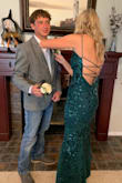 First time shopping at Lulus and to say I was impressed is an understatement. My daughter wanted a dark green dress for prom and this one didn't disappoint! The fit was perfect. The color was perfect (she got so many compliments), and it was very comfortable. She looked absolutely beautiful!!! We were very happy with the quality of the dress and will definitely return to Lulus for our next dress purchase. - Haylie D.