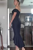 I struggled to find a dress for a formal wedding and found this one just one week before. I got so many compliments on this dress! I felt fantastic in it. Only small downside were the shoulders slipping down and then flipping over exposing the elastic all night; even 2 way tape didn't help. But, it was a stunner all the same and I have zero regrets buying this dress. - Nicole V.