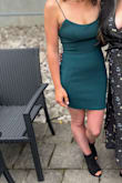 I absolutely adore this dress. The way it was sewn around the bust created an uneven look on the left side. Which was disappointing. But I did repair it myself (but shouldn't have had to). In the end, it worked out beautifully, but I was disappointed upon receiving it. - Jessica W.