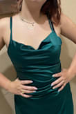 I was SO impressed with the sizing and overall process here. My daughter is 14 and picked this dress. When it came time to order I was a little leery, I answered the questions, and was happy it arrived so early, assuming that I may have size issues, but I didn't! This dress is PERFECT. So thrilled!!!! - Camilla F.