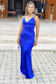 I ordered this dress for my niece's wedding. It fits perfectly, love the material and the feel. So elegant!
The color is so pretty too!
I love how the back fits and looks. I'm obsessed! - Alejandra Z.