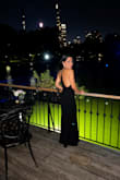 This dress is so elegant, comfortable, and a showstopper. I'm short so had to get it hemmed because is very long, and I used double tape for the cleavage! - Silvana C.